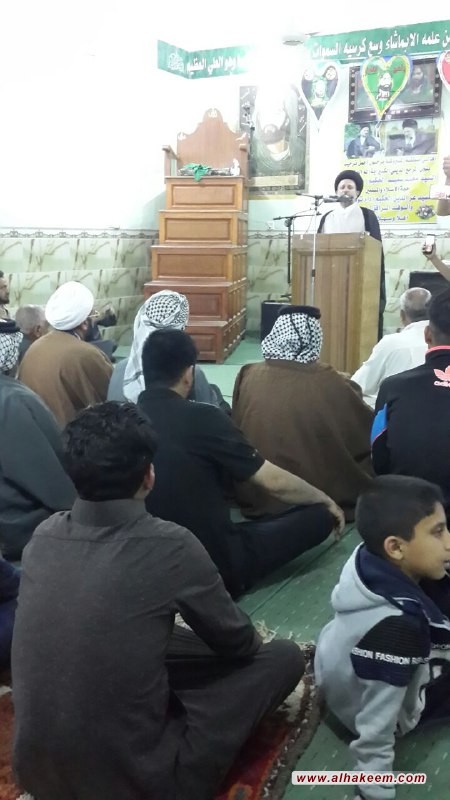 برگزاری مراسم شهادت حضرت زهراء علیها سلام در دفتر منطقه السیده زینب علیها سلام دمشق